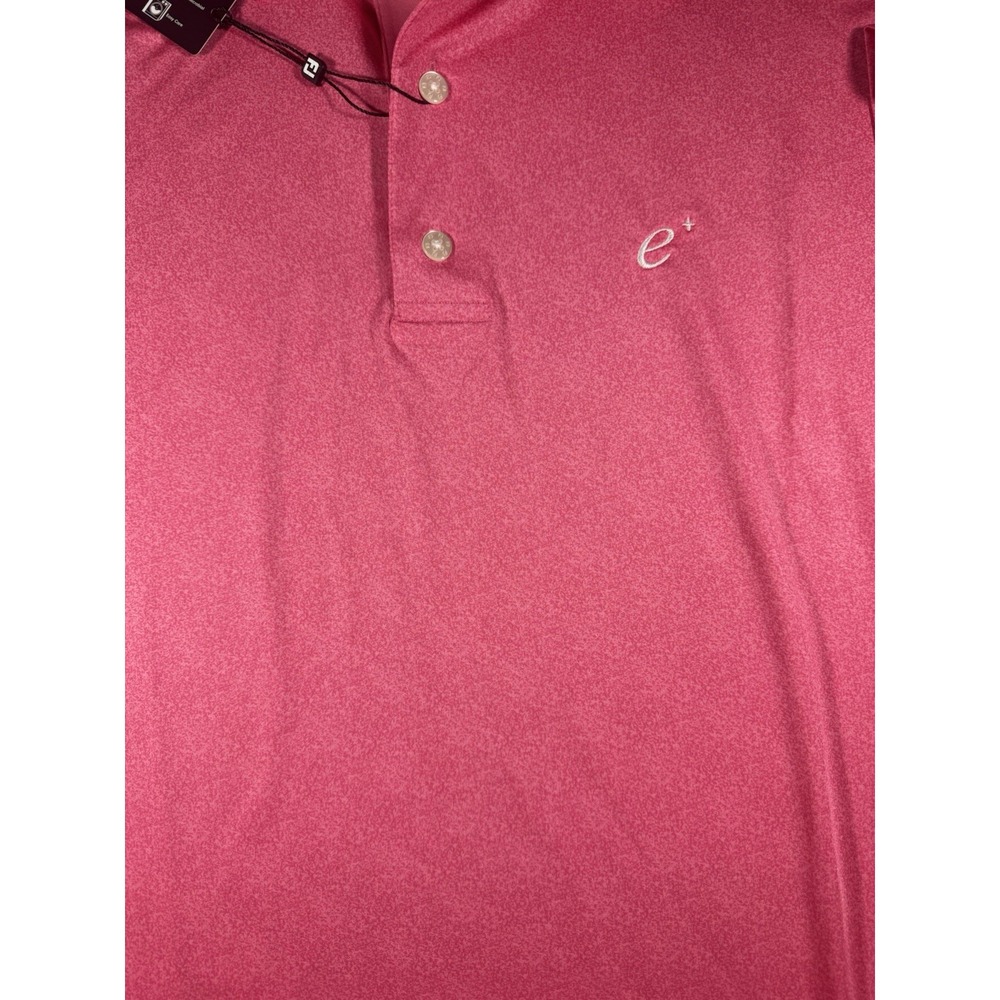 Footjoy Men's Pink Short Sleeve Polo Size XL NWT - Picture 2 of 6